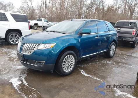 2011 Lincoln Mkx from USA, damaged, VIN 2LMDJ6JK4BBJ00928
